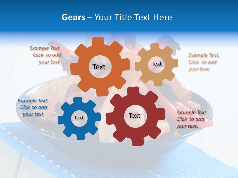 Steak Pork Roasted PowerPoint Template