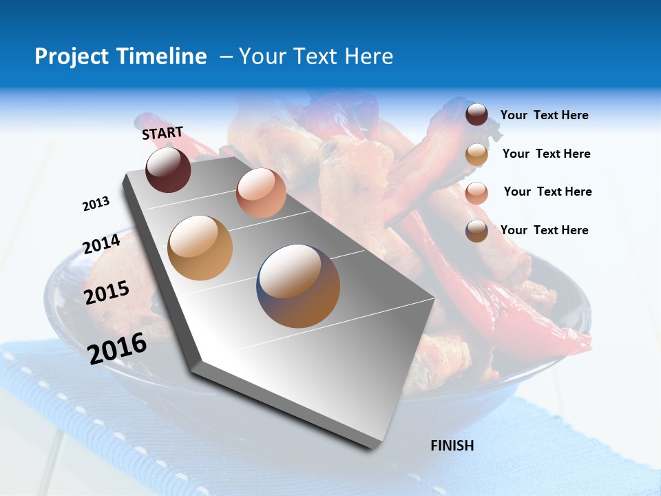 Steak Pork Roasted PowerPoint Template