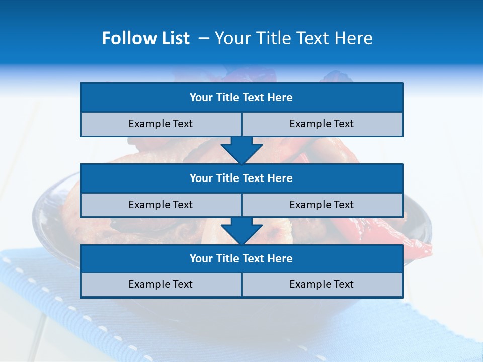 Steak Pork Roasted PowerPoint Template