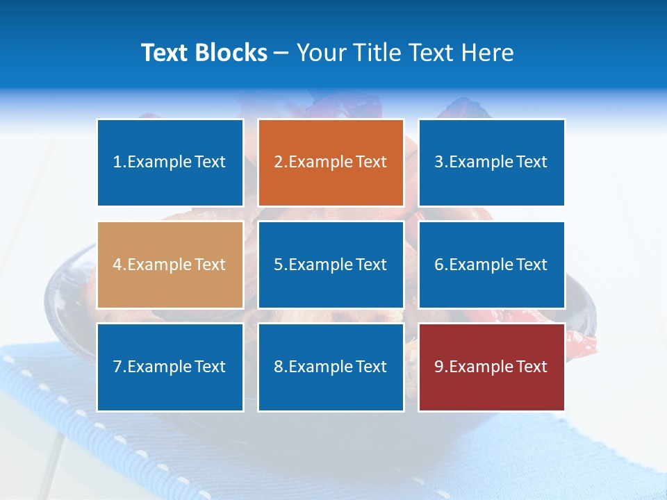 Steak Pork Roasted PowerPoint Template