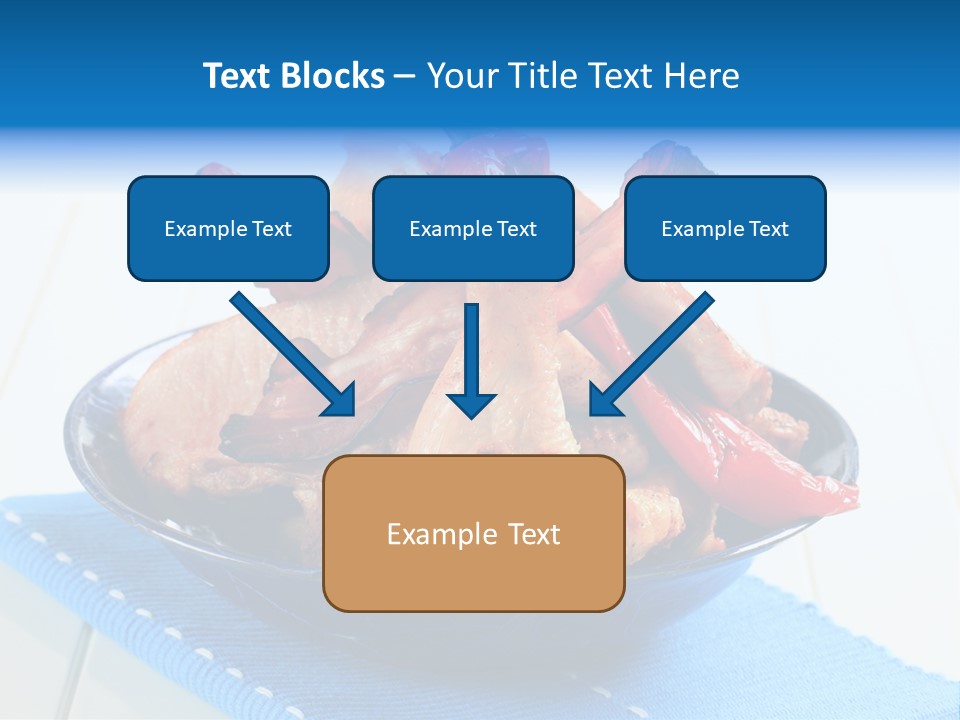 Steak Pork Roasted PowerPoint Template