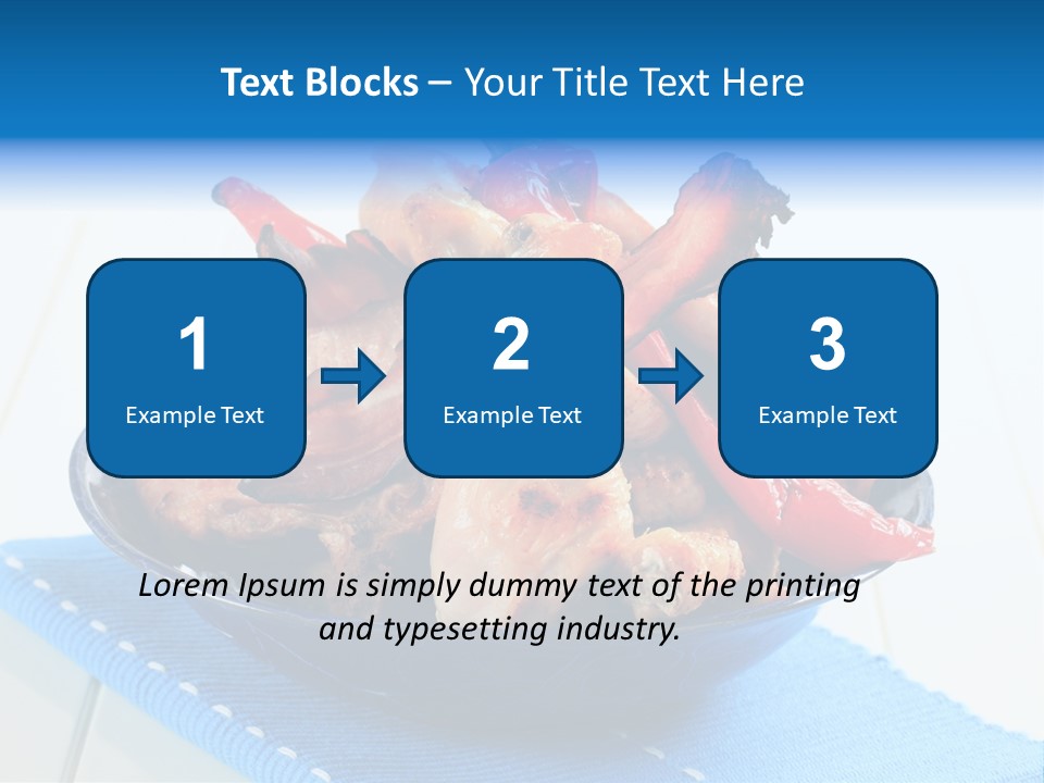 Steak Pork Roasted PowerPoint Template