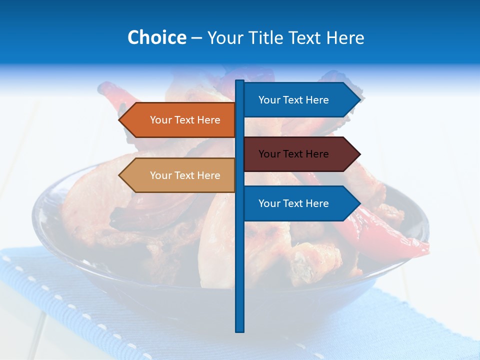 Steak Pork Roasted PowerPoint Template