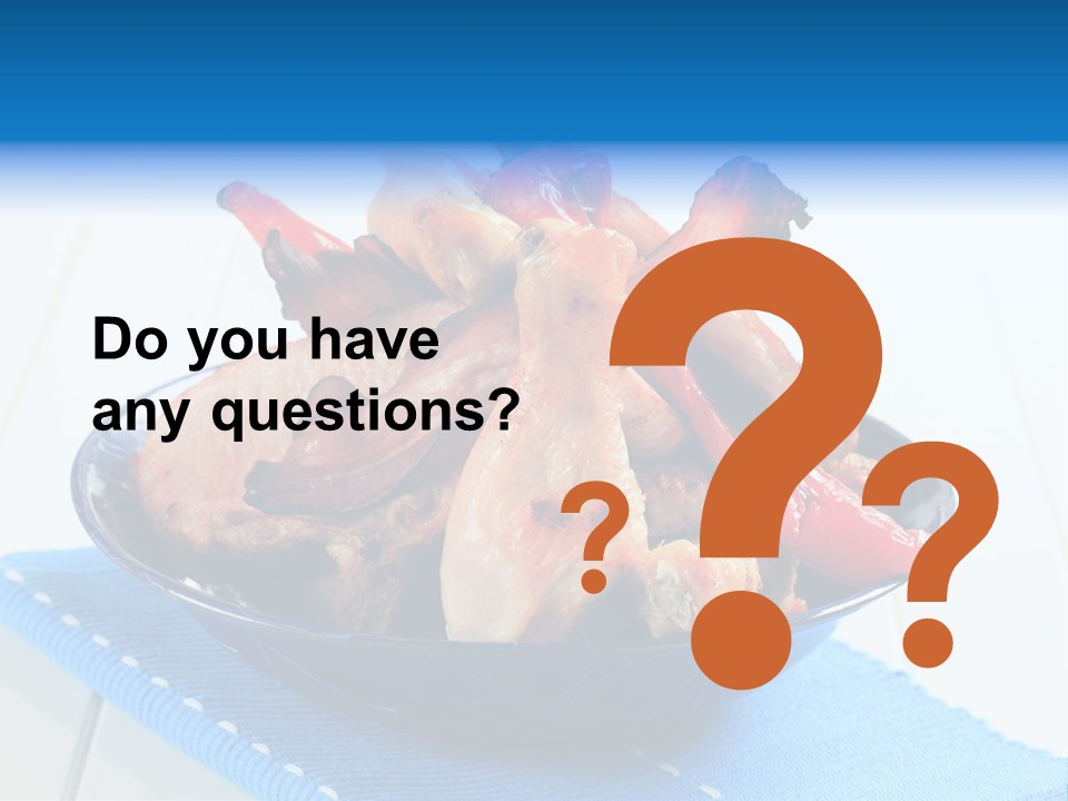 Steak Pork Roasted PowerPoint Template