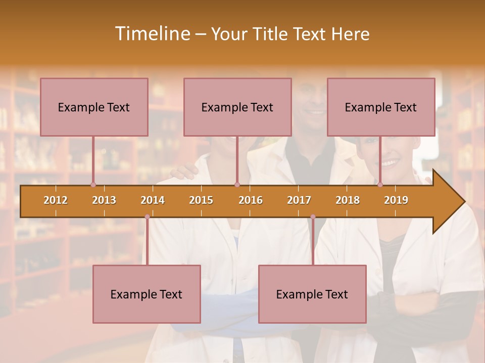 Disease Medicine Saleswoman PowerPoint Template
