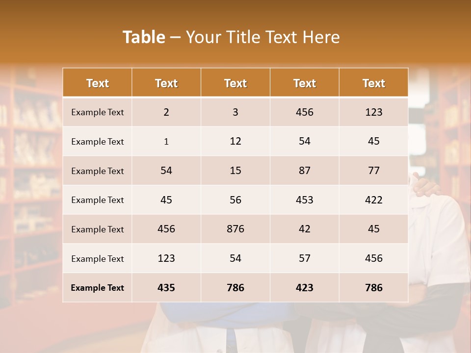 Disease Medicine Saleswoman PowerPoint Template