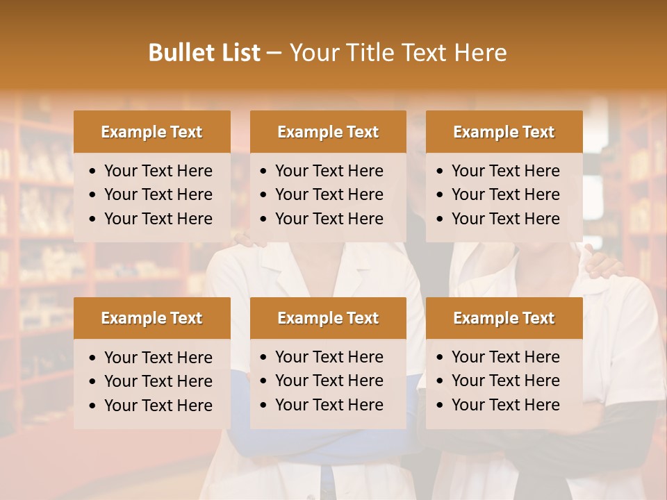 Disease Medicine Saleswoman PowerPoint Template