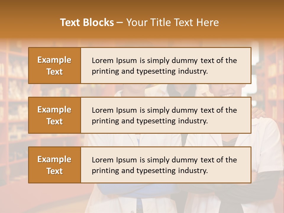 Disease Medicine Saleswoman PowerPoint Template