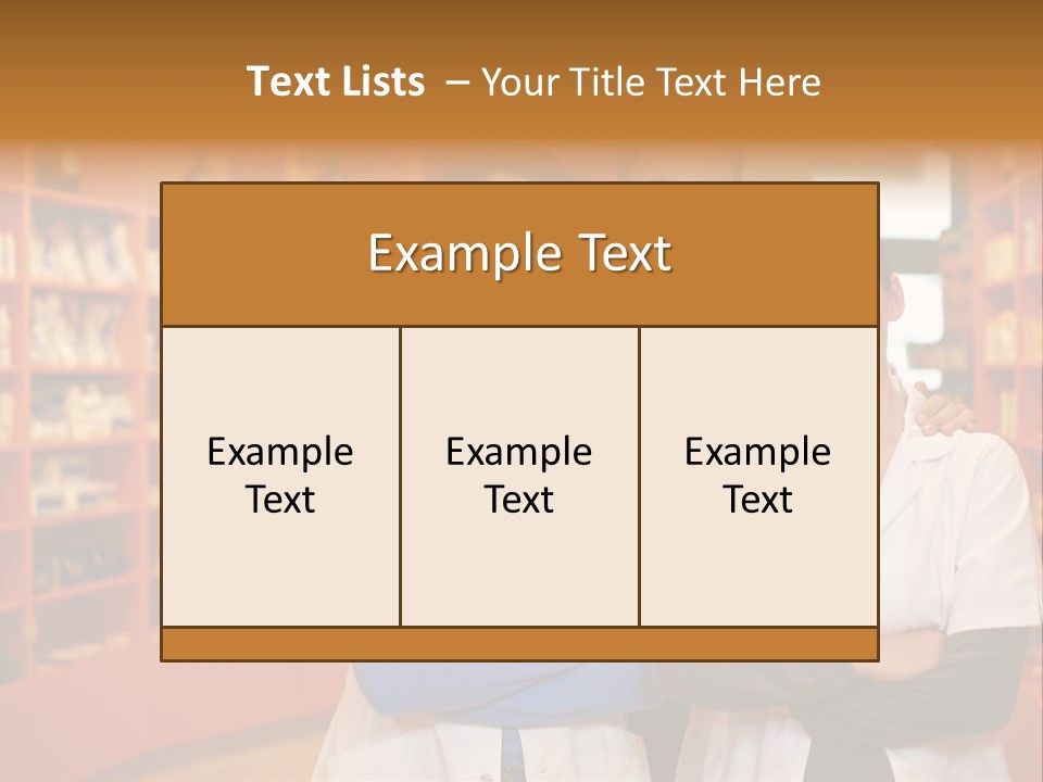Disease Medicine Saleswoman PowerPoint Template