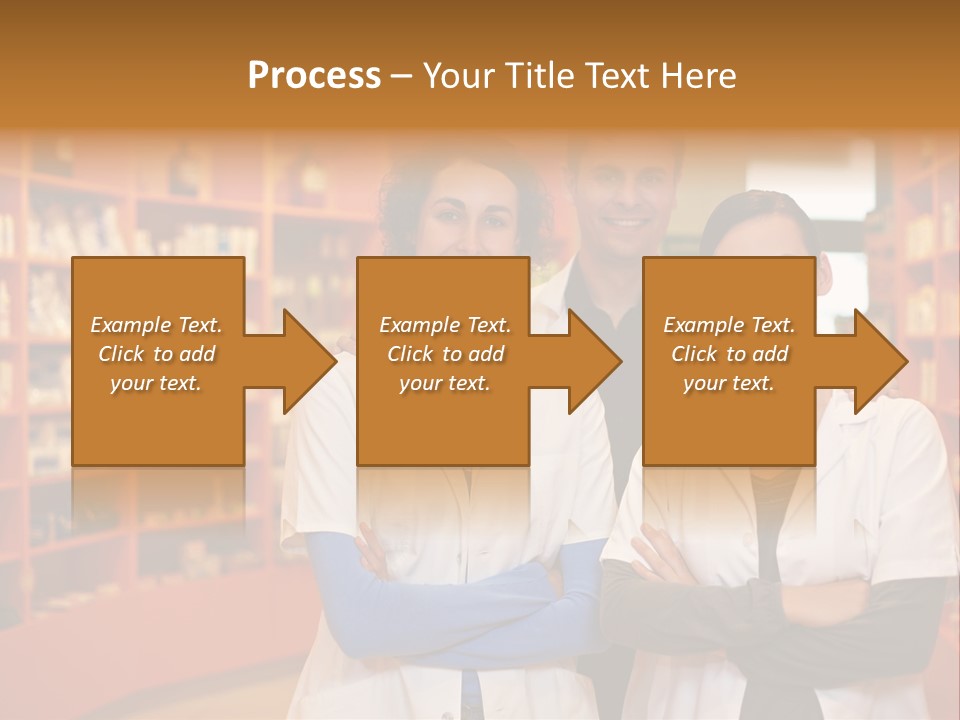Disease Medicine Saleswoman PowerPoint Template