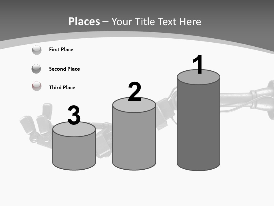 Computer Animal Finger Prosthetic PowerPoint Template