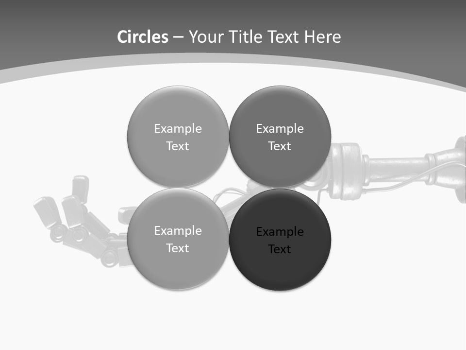 Computer Animal Finger Prosthetic PowerPoint Template