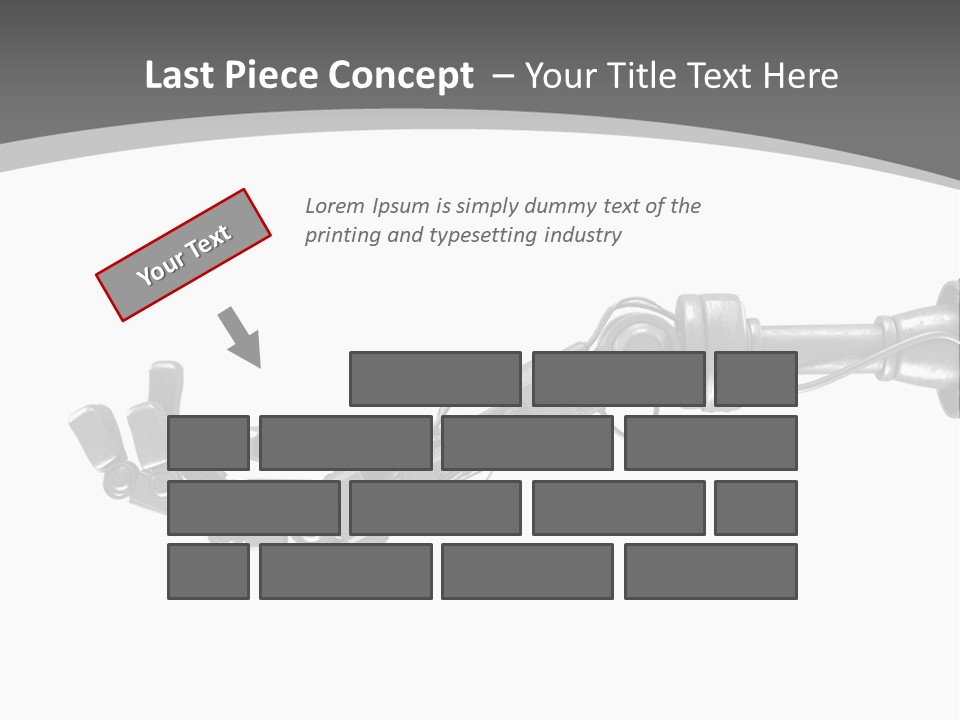 Computer Animal Finger Prosthetic PowerPoint Template