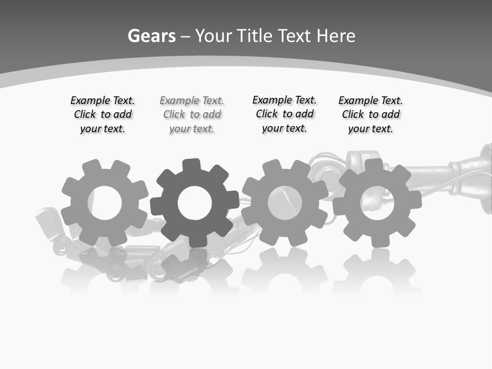 Computer Animal Finger Prosthetic PowerPoint Template