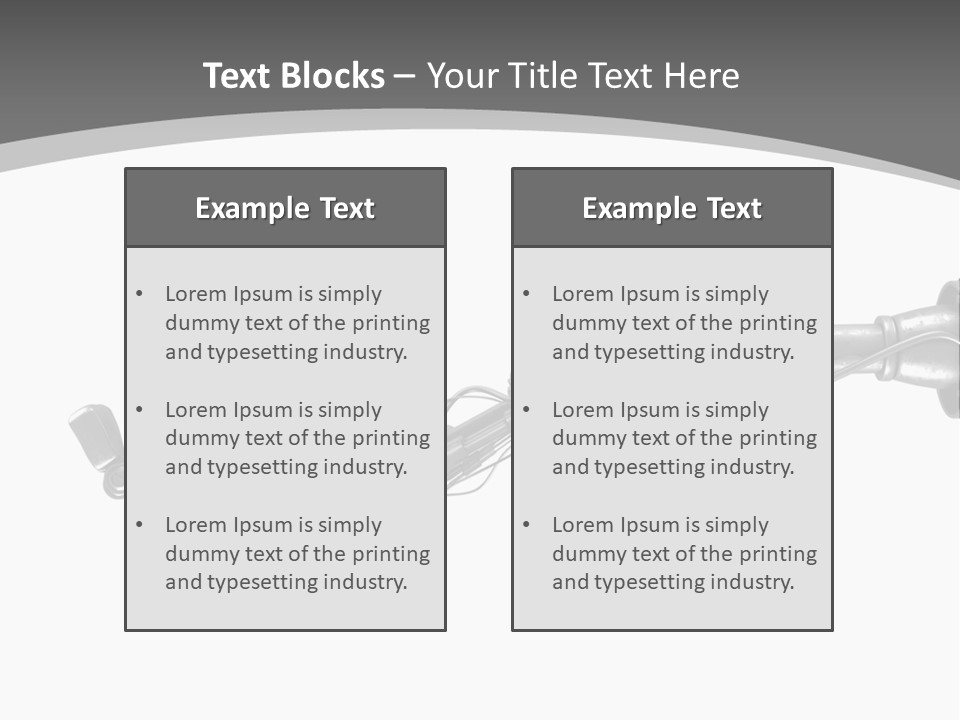 Computer Animal Finger Prosthetic PowerPoint Template