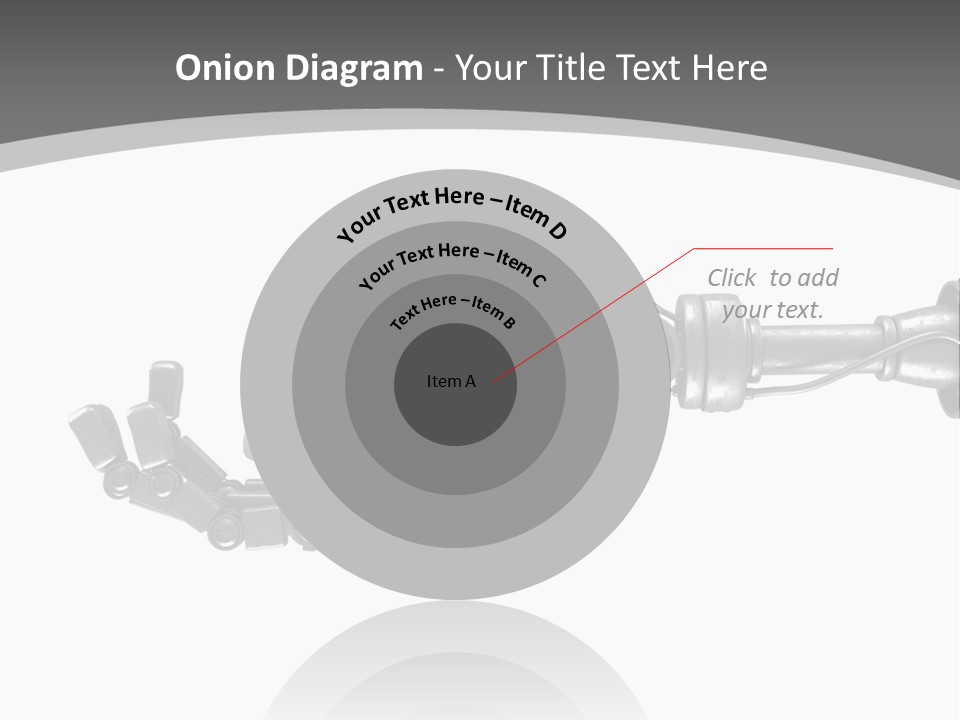 Computer Animal Finger Prosthetic PowerPoint Template