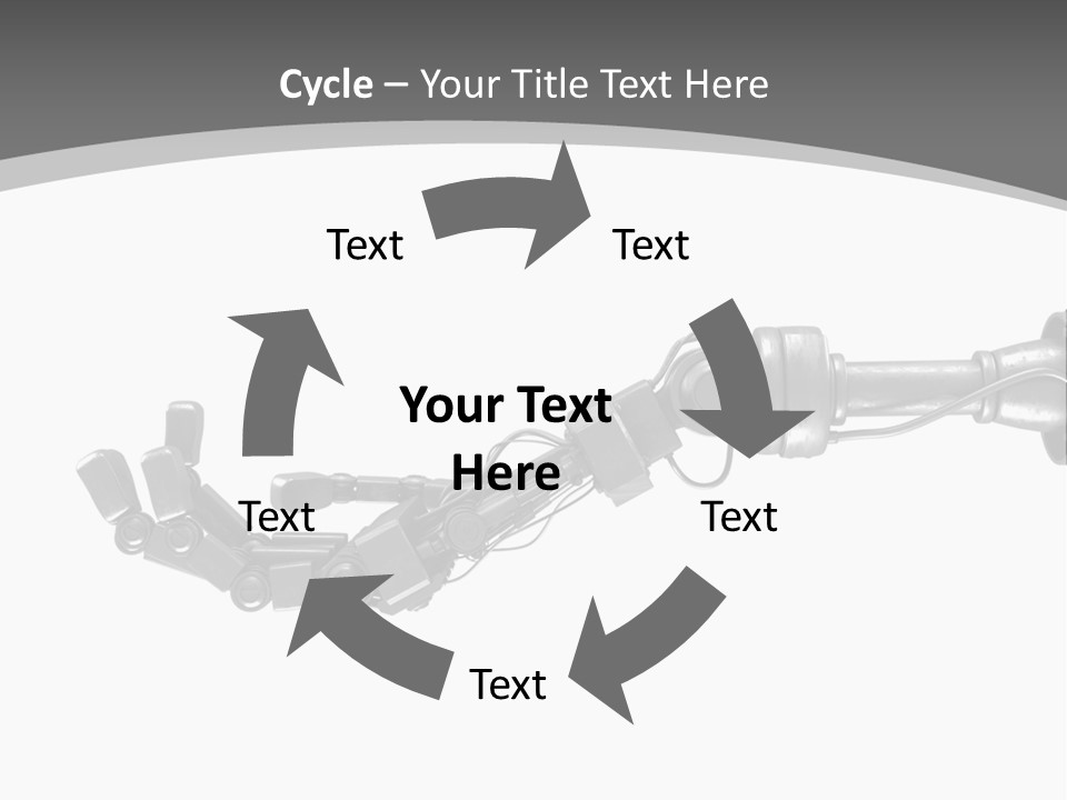 Computer Animal Finger Prosthetic PowerPoint Template