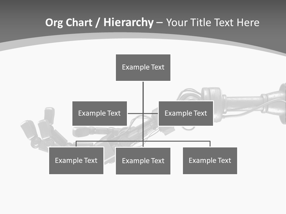 Computer Animal Finger Prosthetic PowerPoint Template