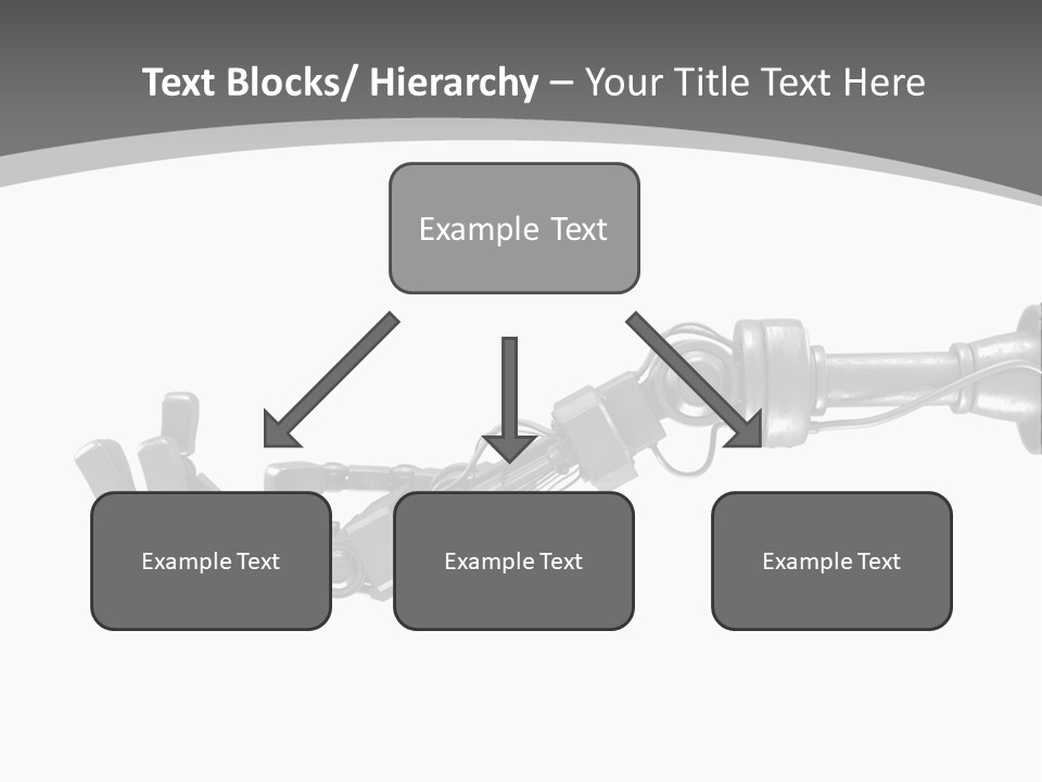 Computer Animal Finger Prosthetic PowerPoint Template