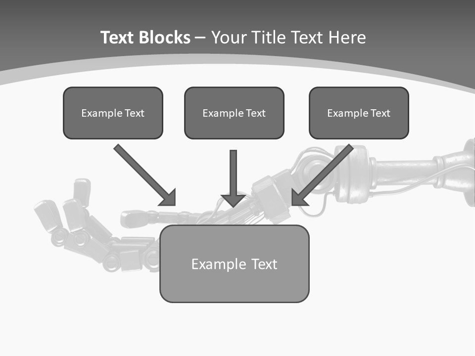 Computer Animal Finger Prosthetic PowerPoint Template