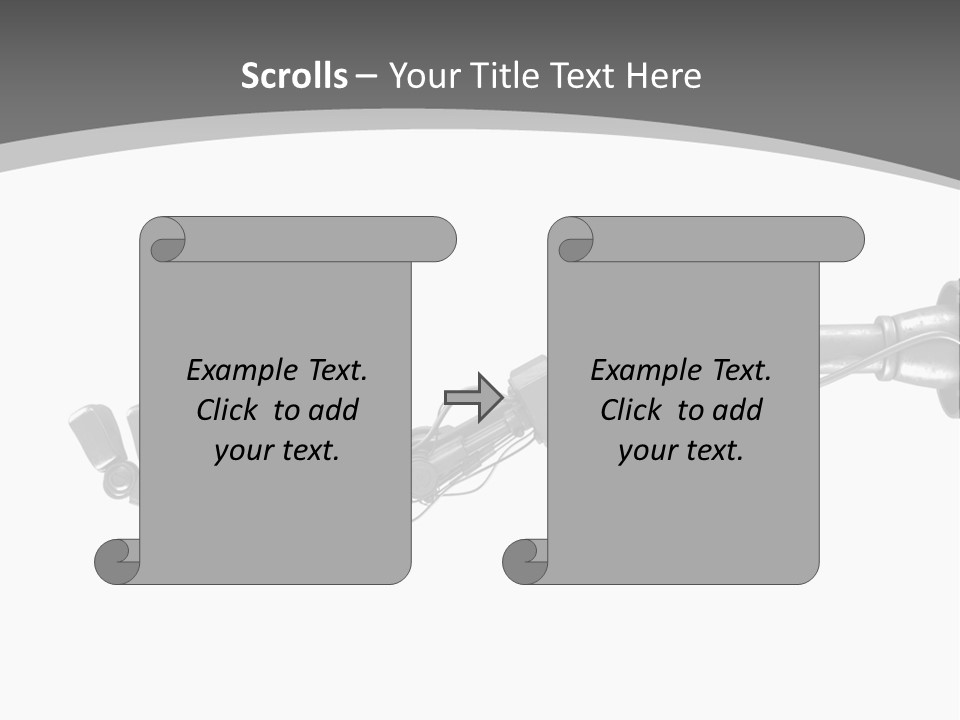Computer Animal Finger Prosthetic PowerPoint Template