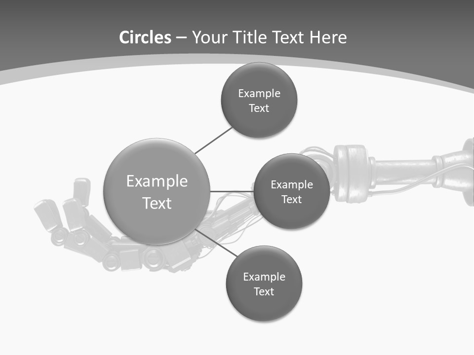 Computer Animal Finger Prosthetic PowerPoint Template