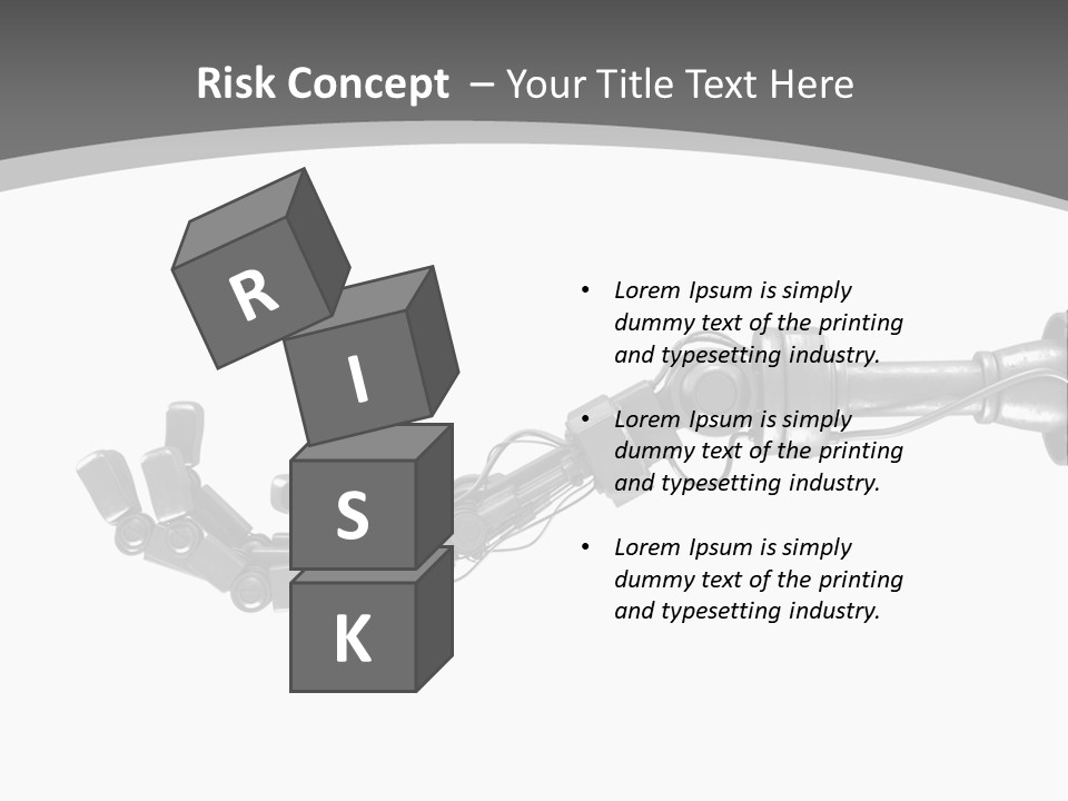 Computer Animal Finger Prosthetic PowerPoint Template