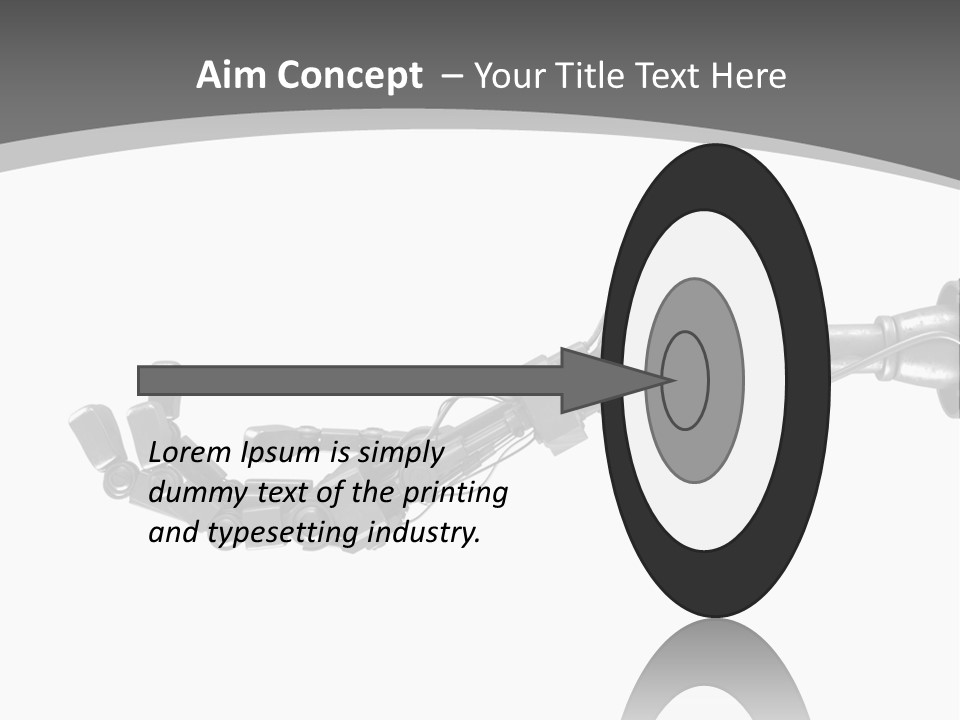 Computer Animal Finger Prosthetic PowerPoint Template