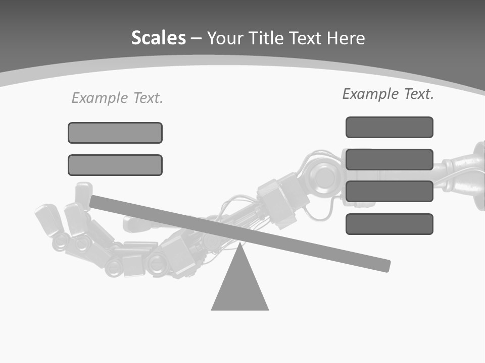 Computer Animal Finger Prosthetic PowerPoint Template