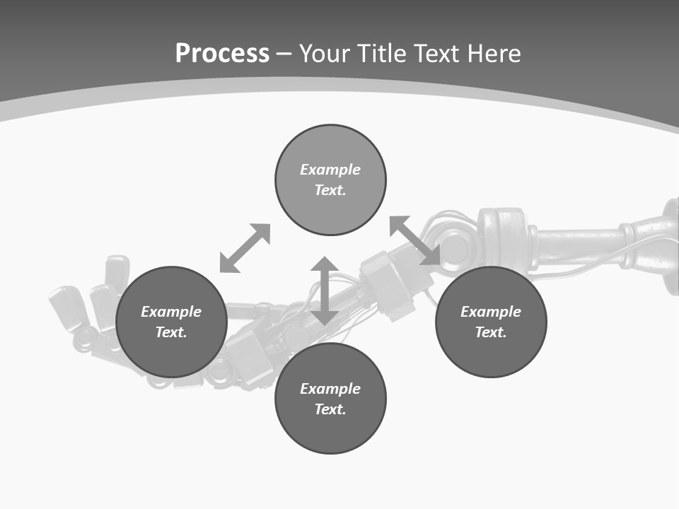 Computer Animal Finger Prosthetic PowerPoint Template