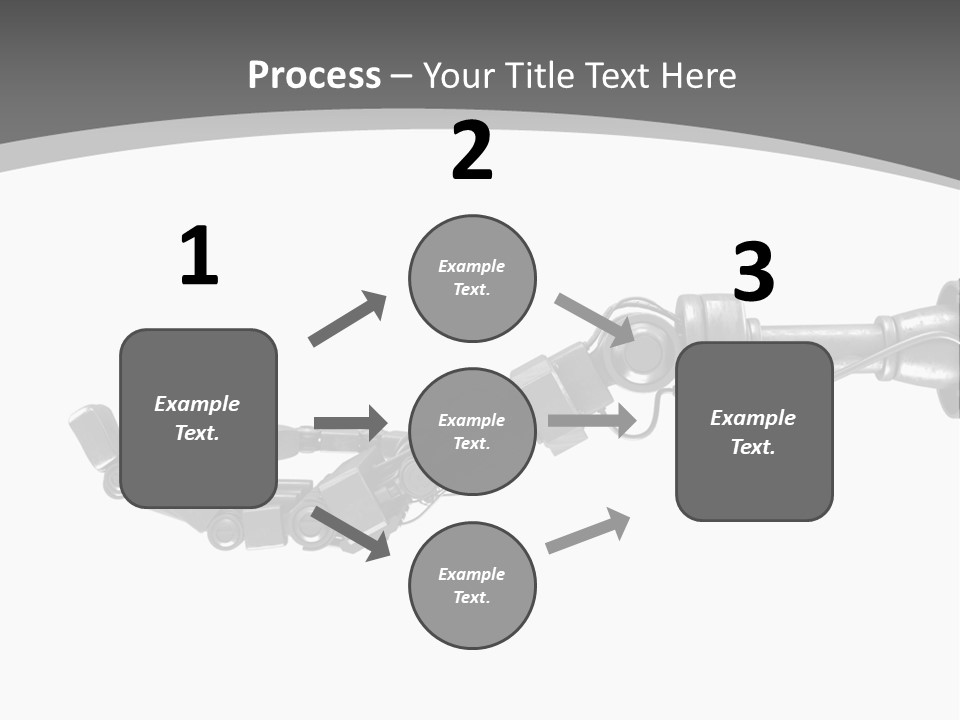 Computer Animal Finger Prosthetic PowerPoint Template