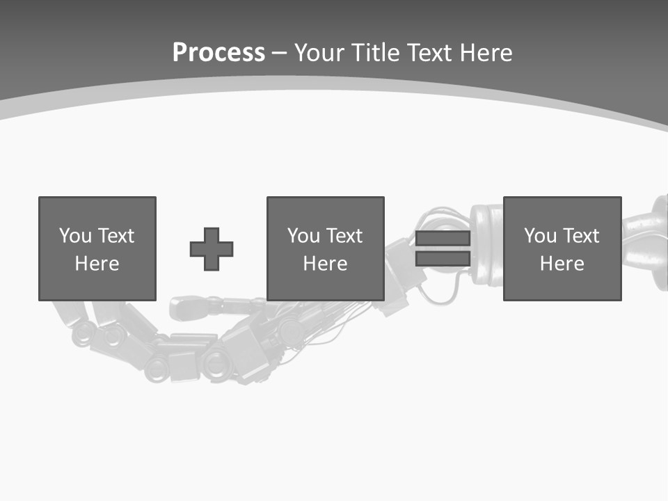 Computer Animal Finger Prosthetic PowerPoint Template