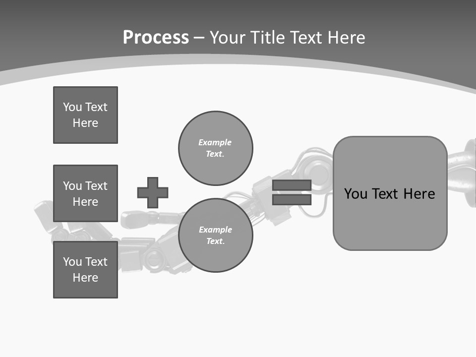 Computer Animal Finger Prosthetic PowerPoint Template