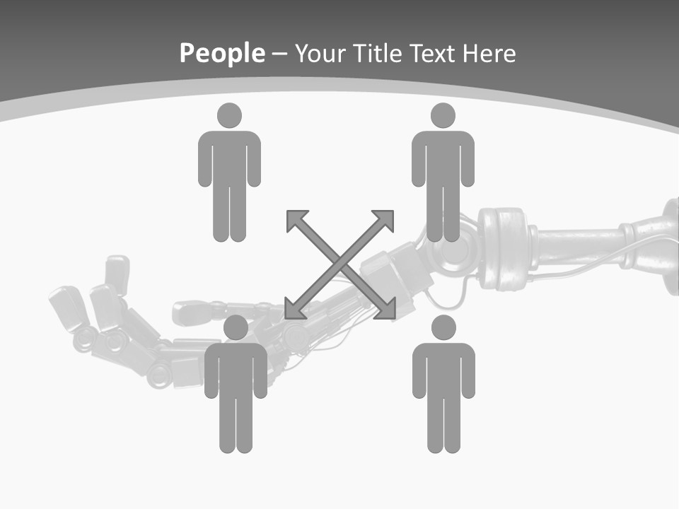 Computer Animal Finger Prosthetic PowerPoint Template