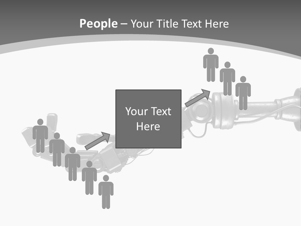 Computer Animal Finger Prosthetic PowerPoint Template