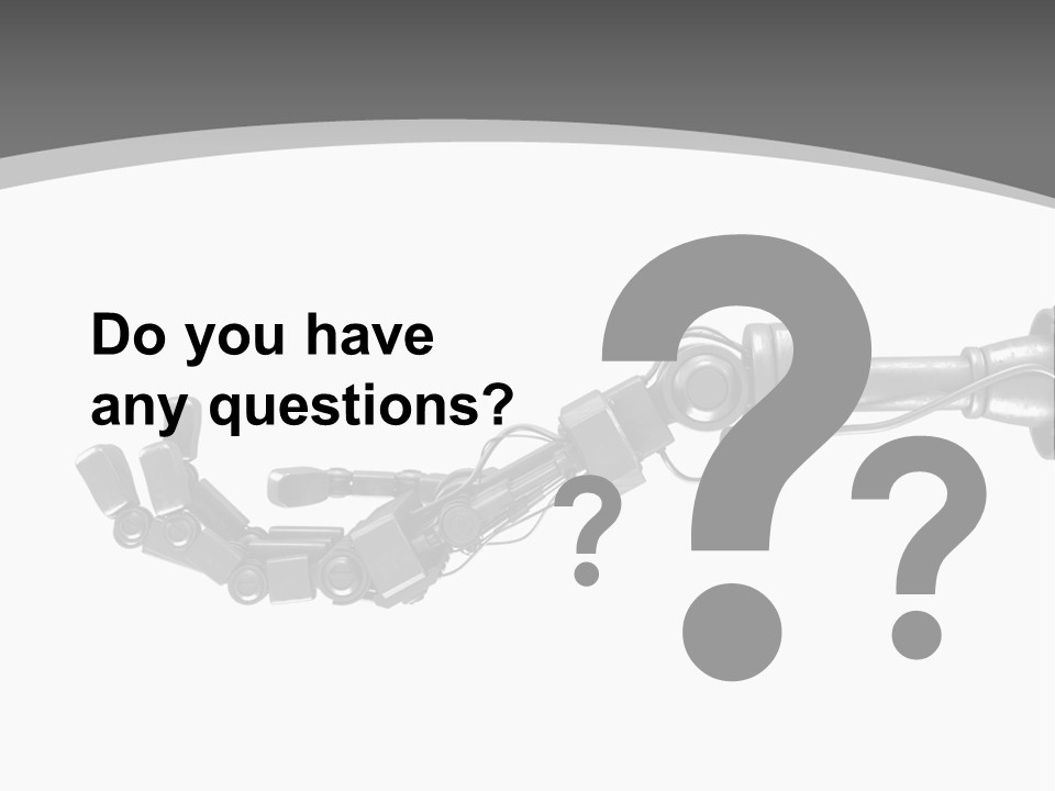 Computer Animal Finger Prosthetic PowerPoint Template