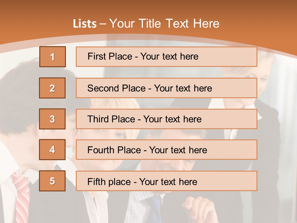 Expertise Manager Profession PowerPoint Template