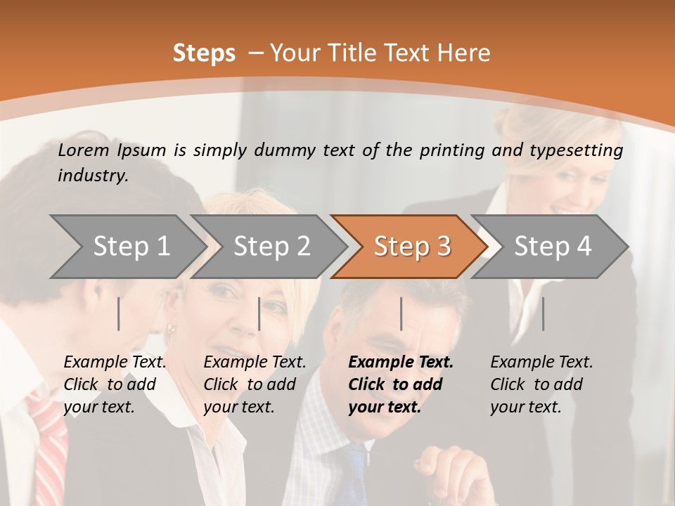 Expertise Manager Profession PowerPoint Template