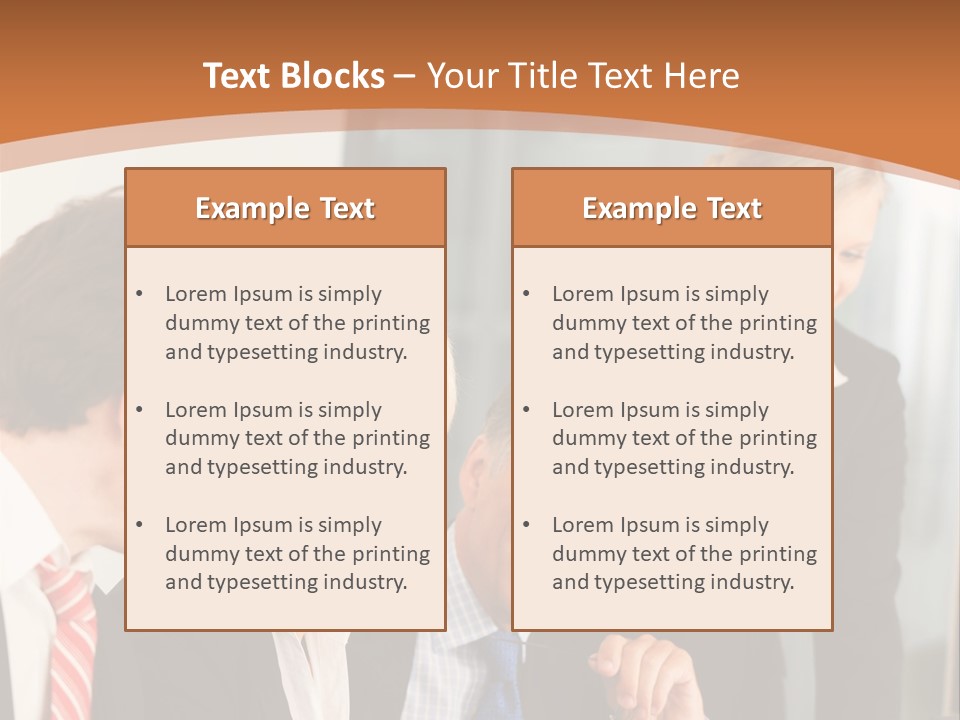 Expertise Manager Profession PowerPoint Template