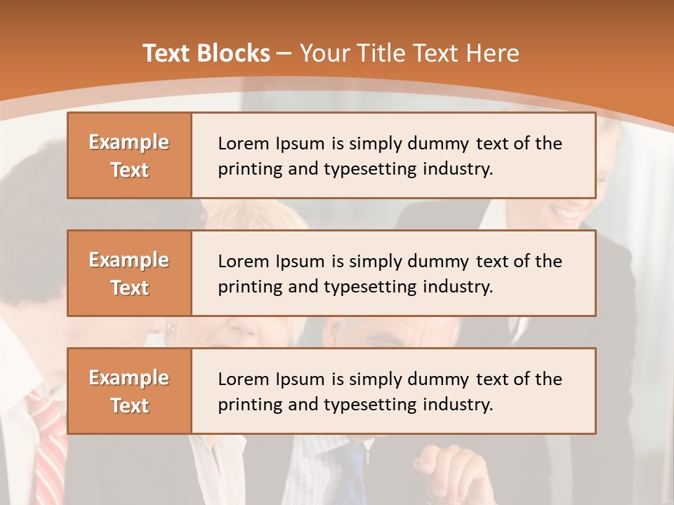 Expertise Manager Profession PowerPoint Template
