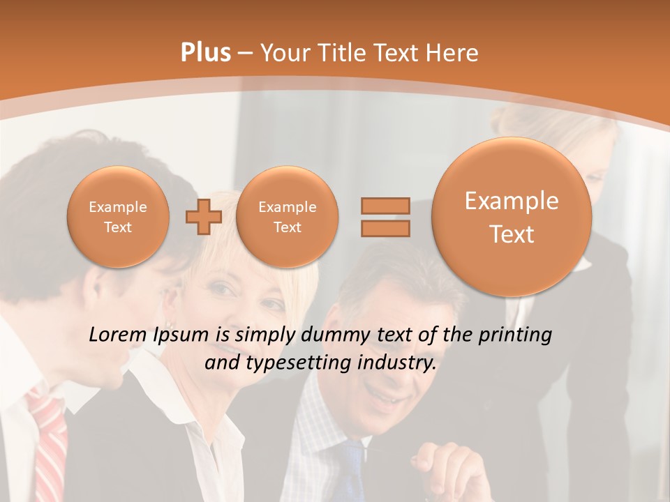 Expertise Manager Profession PowerPoint Template