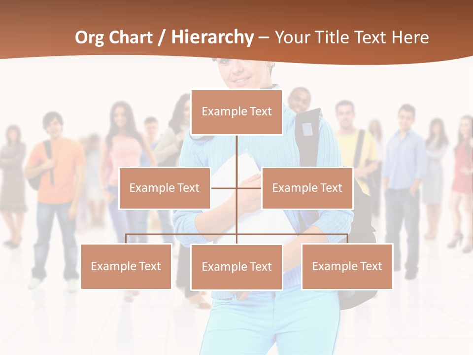 Student Men Girl PowerPoint Template