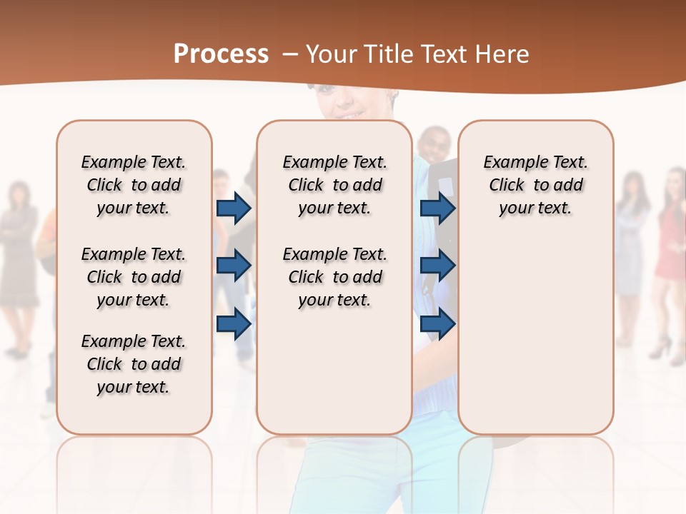Student Men Girl PowerPoint Template