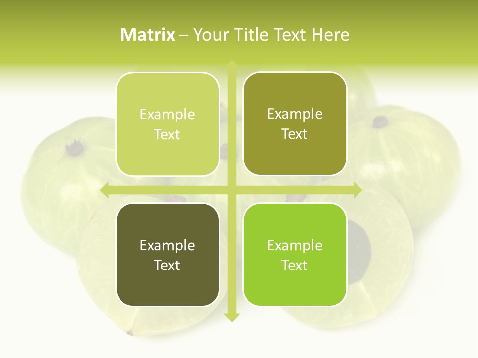 Herbal Yellow Selective PowerPoint Template