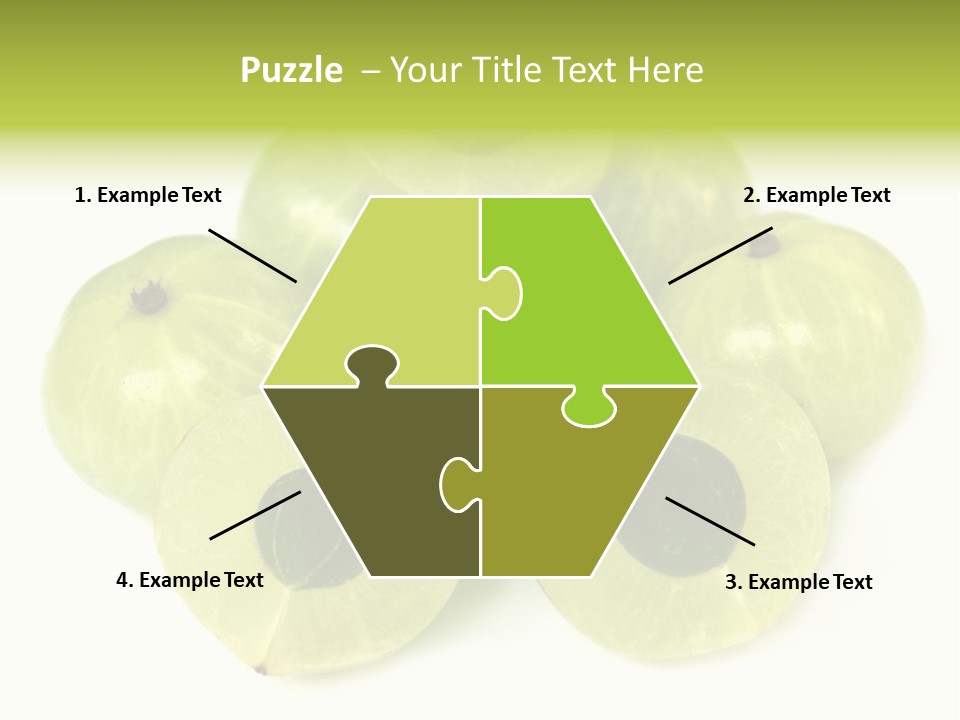 Herbal Yellow Selective PowerPoint Template