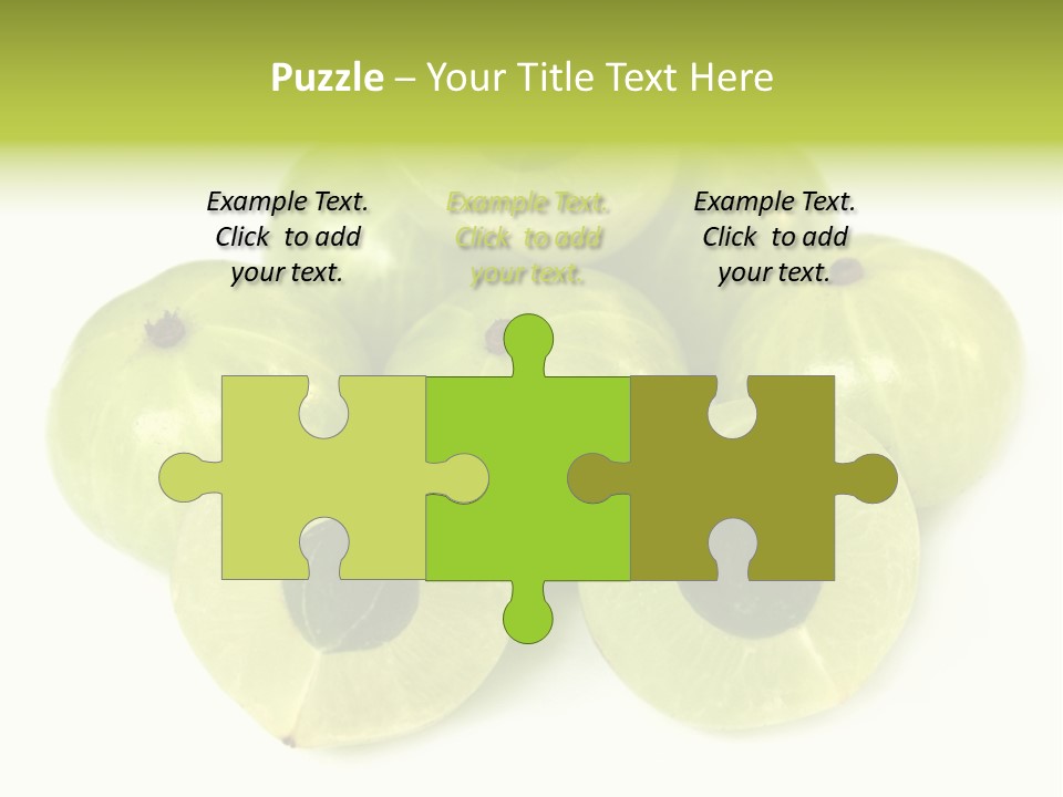 Herbal Yellow Selective PowerPoint Template