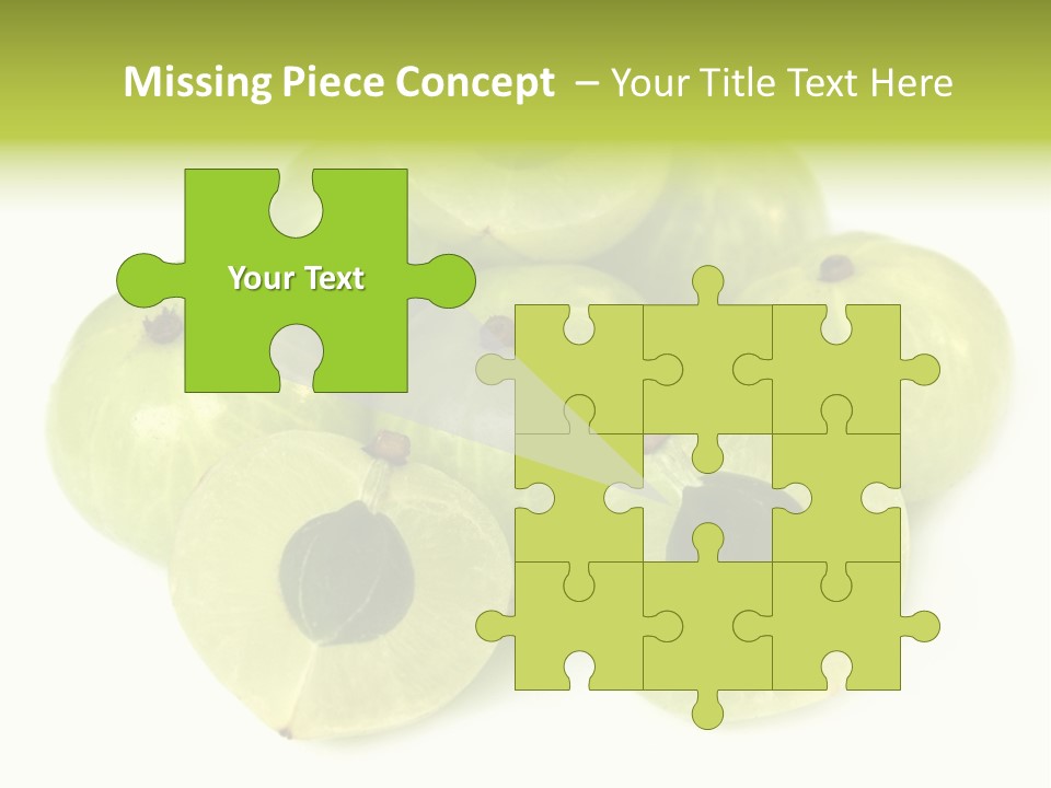 Herbal Yellow Selective PowerPoint Template