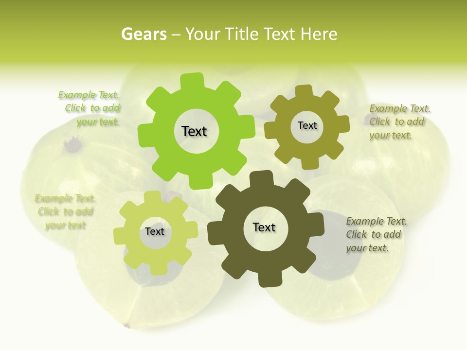 Herbal Yellow Selective PowerPoint Template