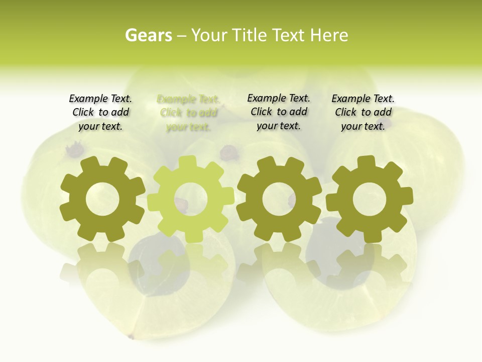 Herbal Yellow Selective PowerPoint Template