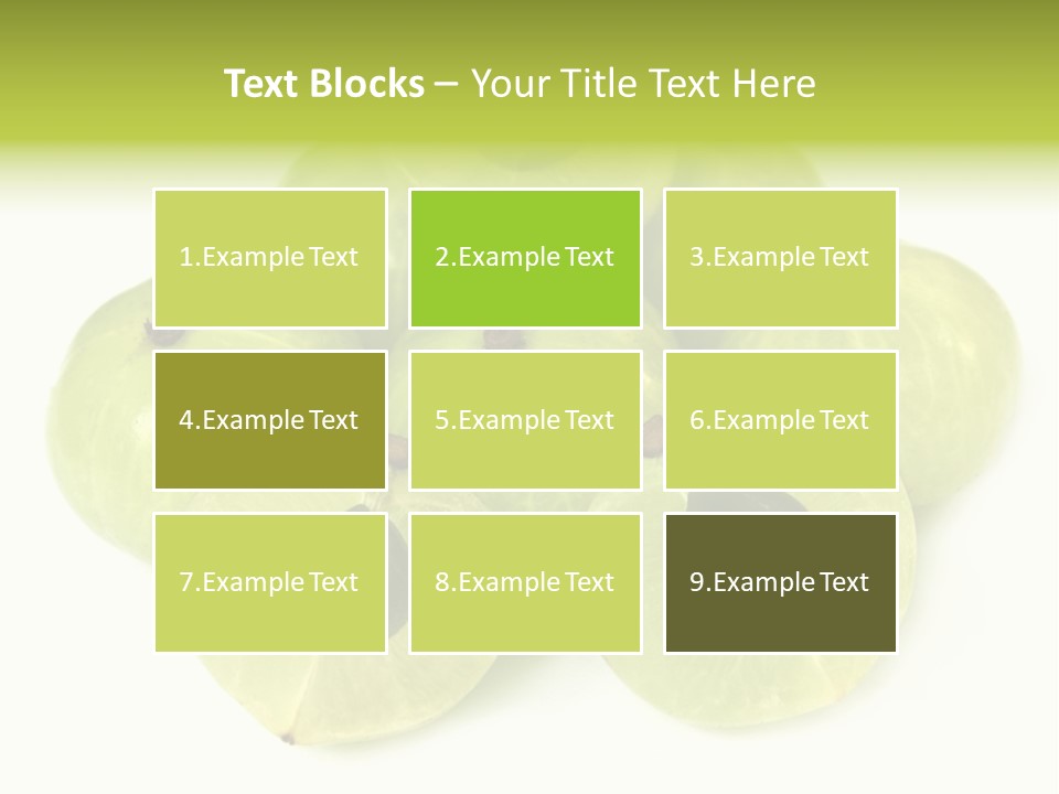 Herbal Yellow Selective PowerPoint Template